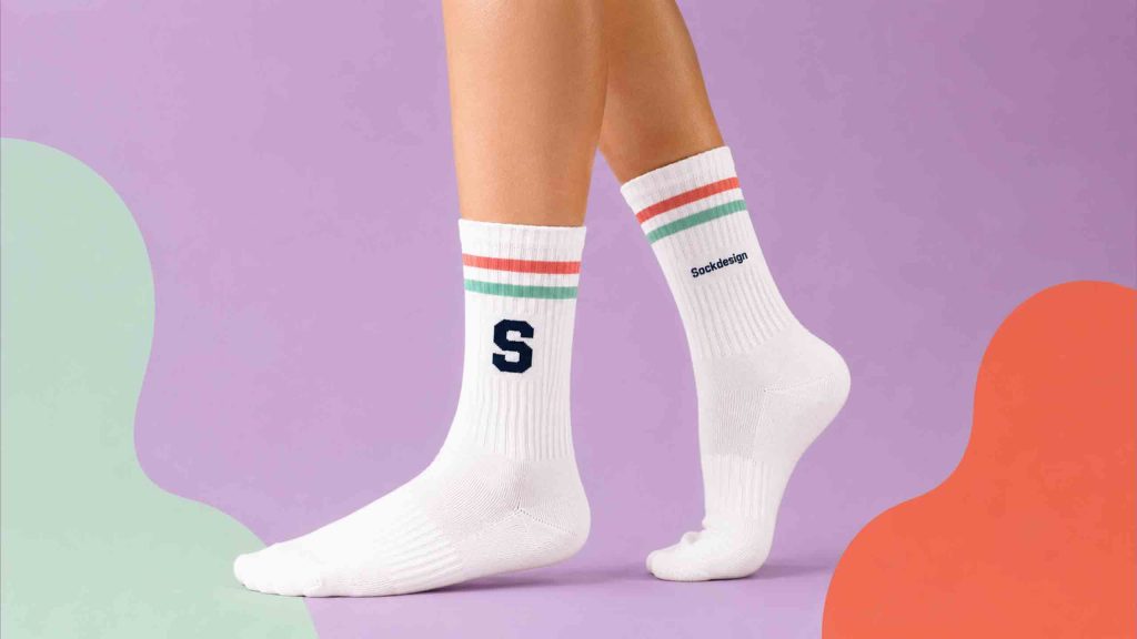 custom sportsokken met eigen logo en ontwerp
