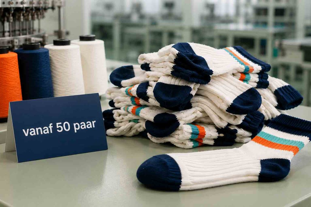 gepersonaliseerde sokken vanaf 50 paar