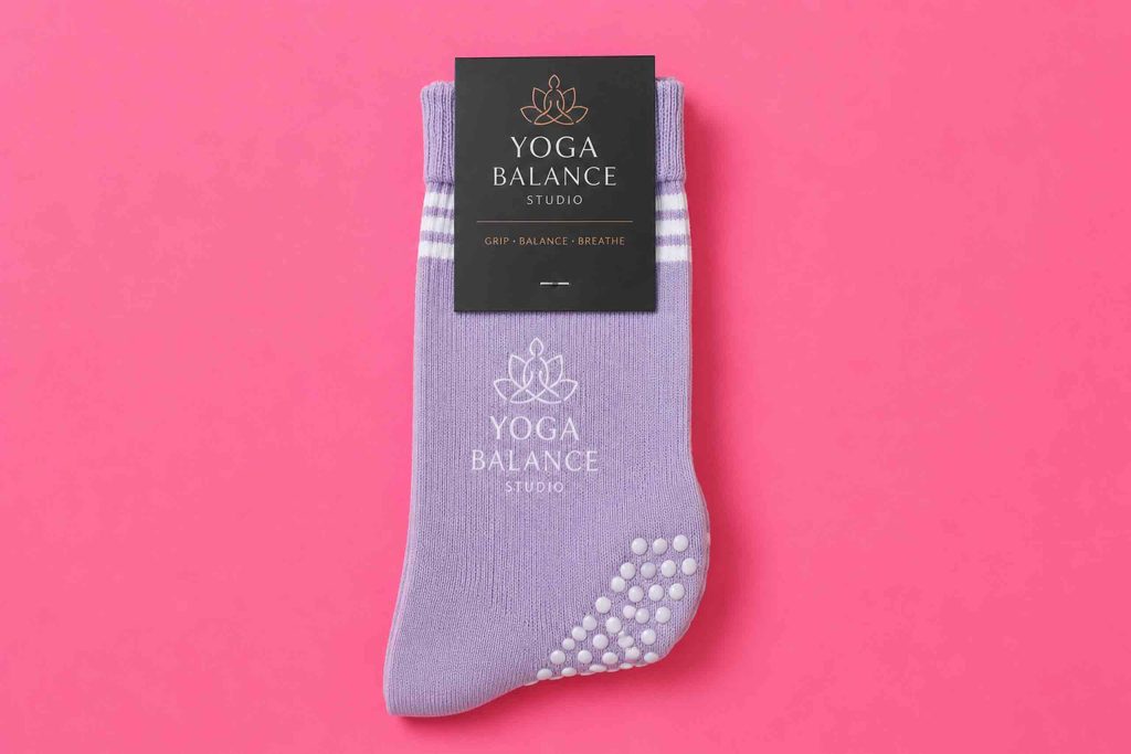 yoga sokken pilates sokken custom gemaakt met eigen ontwerp