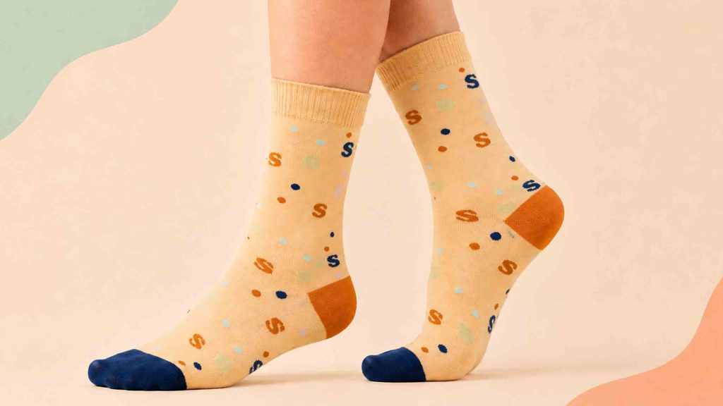 sokken met logo model happy socks